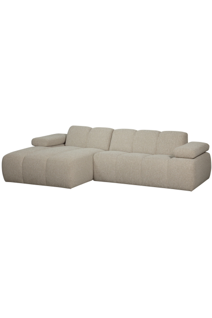 377464 EM 02 VS WE Mojo chaise longue links boucle beige melange SA