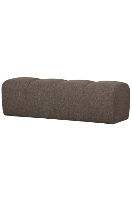 377461 BM 02 VS WE Mojo bankje 160cm boucle bruin melange SA