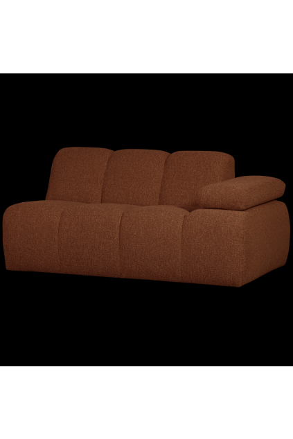 377455 RM 02 VS WE Mojo 1 5 zits met arm rechts boucle roest bruin melange SA