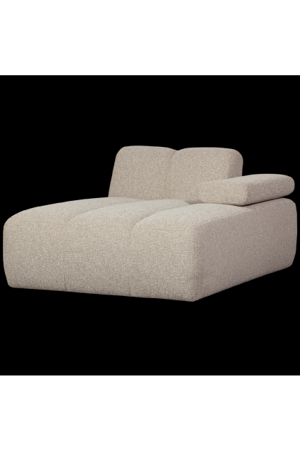 377460 EM 02 VS WE Mojo chaise longue element rechts boucle beige melange SA