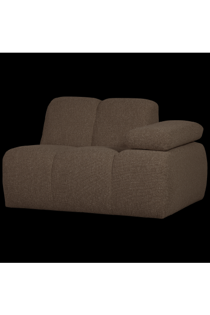 377453 BM 02 VS WE Mojo 1 zits met arm rechts boucle bruin melange SA