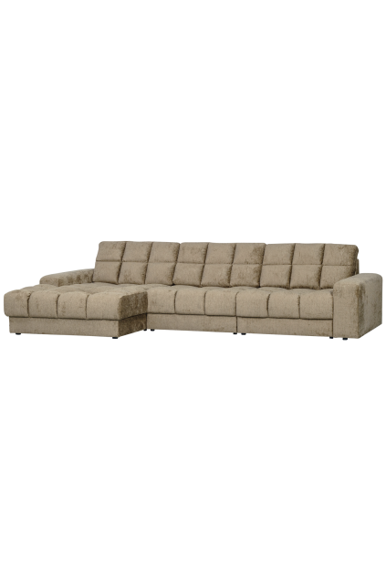 379012 WH 02 VS WE Second date chaise longue links structure velvet wheatfield SA