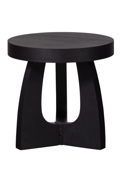 374101 Z 01 VS WE Tala bijzettafel MDF fineer zwart 45xO45cm