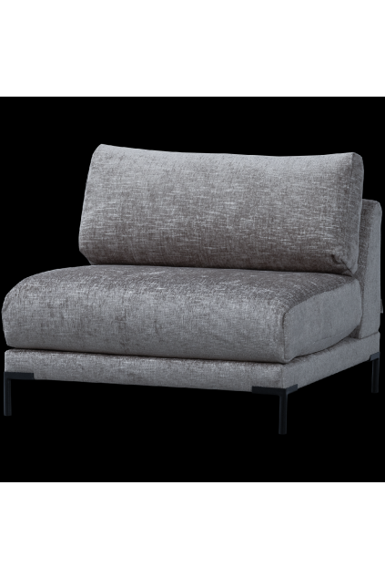 400486 DM 01 VS VT Couple loveseat element denim melange FA