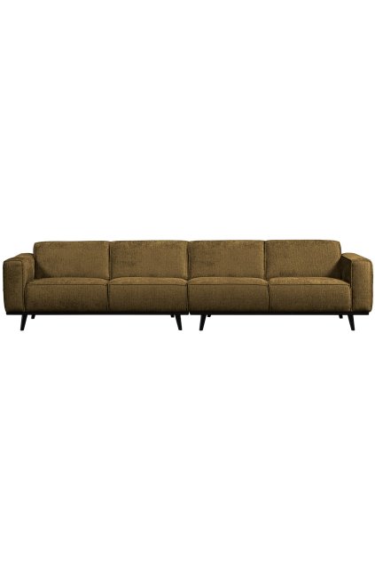 378656 BR 01 VS BP Statement XL 4 zits bank 372cm structure velvet brass