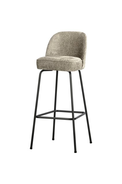 800293 WH 02 VS BP Vogue barstoel 80cm structure velvet wheatfield EA