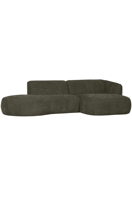 374001 W 02 VS WE Polly chaise longue rechts warm groen EA