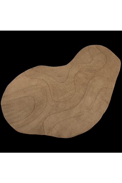 373533 B 01 VS WE Alya vloerkleed organisch pale brown 170x240cm