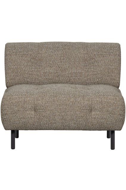 373452 BM 01 VS WE Lloyd fauteuil grof geweven bruin melange EA