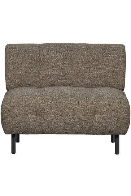 373452 DM 01 VS WE Lloyd fauteuil grof geweven donkerbruin melange EA