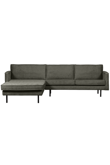800905 FR 01 VS WH Rodeo chaise longue links structure velvet frost