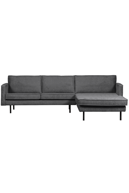 800902 MO 01 VS WH Rodeo chaise longue rechts structure velvet mountain