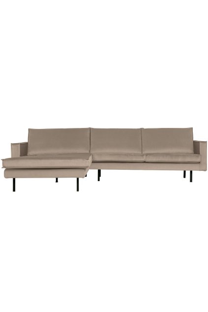 800905 K 01 VS BP Rodeo chaise longue links velvet khaki PS EA