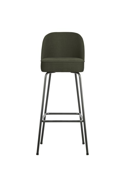 800293 W 01 VS BP Vogue barstoel 80cm geweven stof warm groen PS EA