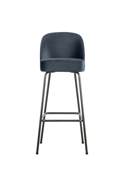 800293 T 01 BP VS Vogue barstoel 80cm fluweel teal PS EA