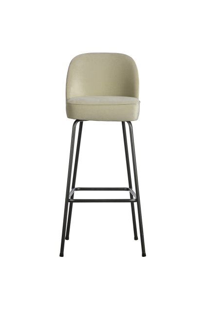 800293 P 01 VS BP vogue barstoel 80cm fluweel pistache PS EA