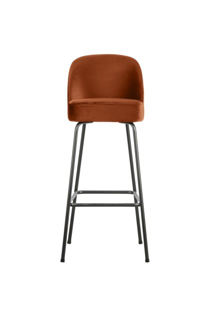 800293 R 01 VS BP Vogue barstoel 80 cm fluweel roest PS EA
