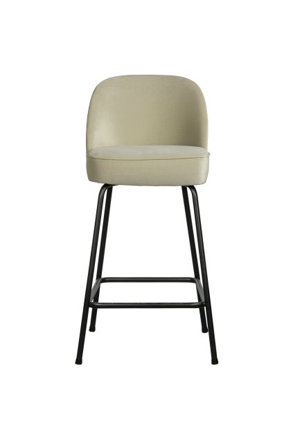 800294 P 01 VS BP vogue barstoel 65cm fluweel pistache PS EA