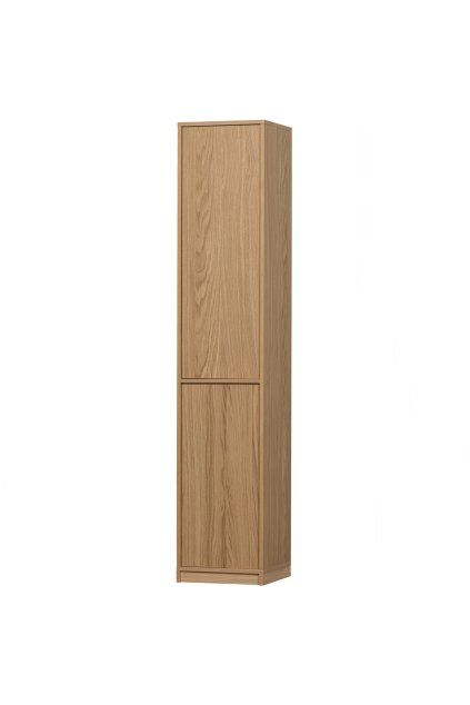 400503 N 02 VS VT Modulair bovenkast 199x40cm eiken naturel mat EA