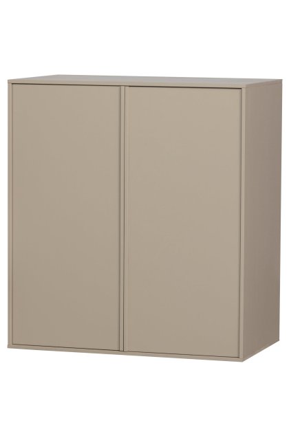 400495 M 02 VS VT Daily closet double 110x100cm grenen dakargrau EA