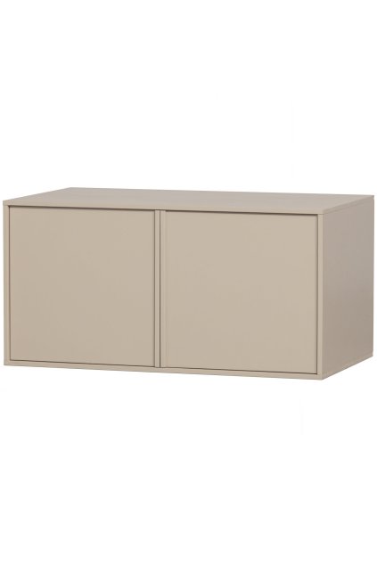 400494 M 01 VS VT Daily closet double 50x100cm grenen dakargrau EA