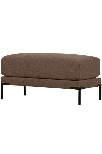 400489 C 02 VS VT Couple poef 50cm chocolade bruin PS EA