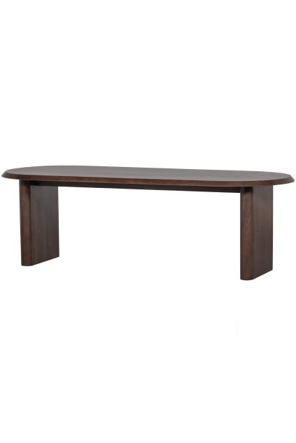 400481 W 02 VS VT Ellips eetkamertafel mango hout walnoot 90x240cm EA