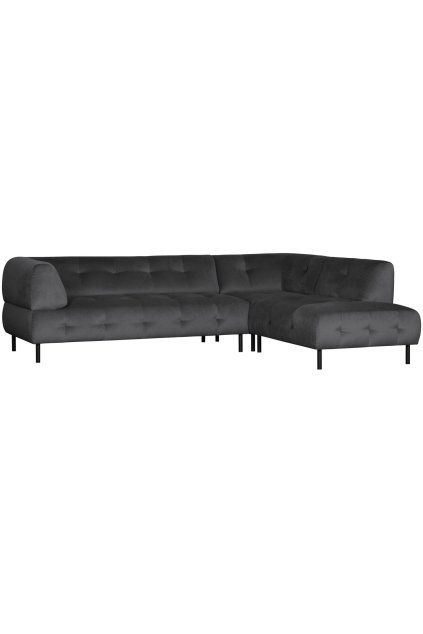 373681 I 02 VS WE Lloyd hoekbank rechts gewassen fluweel cast iron PS