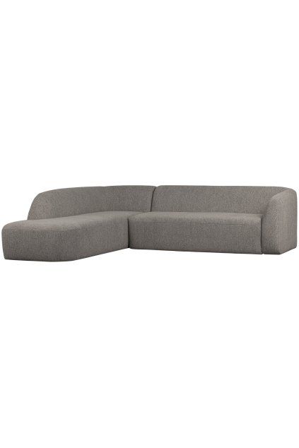 801250 G 02 VS BP Sloping hoekbank links grijs melange PS EA