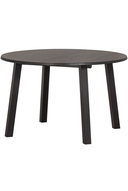 373786 Z 02 VS WE Lange jan uitschuifbare eettafel rond eiken blacknight EA