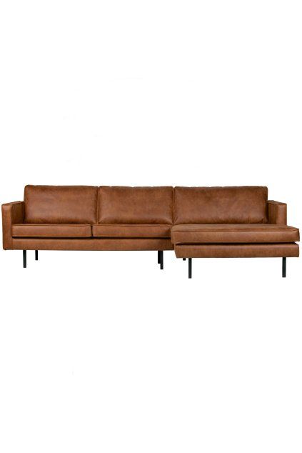 800902 B 01 VS BP Rodeo chaise longue rechts cognac EA