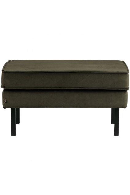 800897 156 01 VS BP Rodeo hocker velvet dark green hunter warm groen PS EA