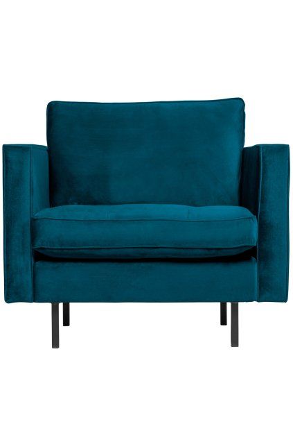 800888 45 01 VS BP Rodeo classic fauteuil velvet blue PS EA