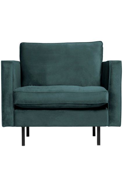 800888 198 01 VS BP Rodeo classic fauteuil velvet teal PS EA
