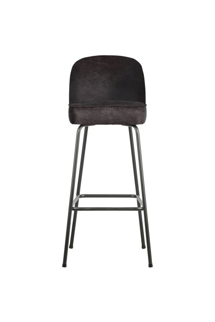 800293 01 01 VS BP Vogue barstoel 80 cm leer zwart PS EA