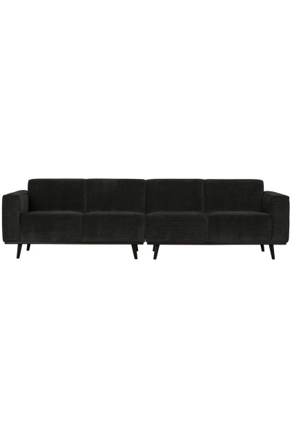 378657 G 01 VS BPH Statement 4 zits bank 280 cm platte brede rib graphite PS EA