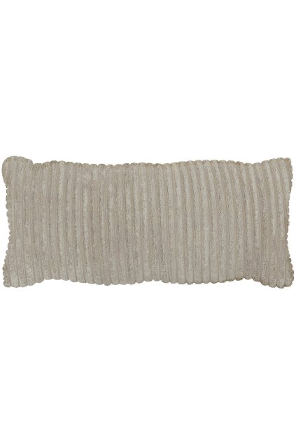 377320 RN 01 VS WE Bean kussen grove ribstof naturel PS EA
