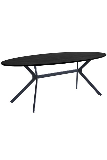 377217 Z 02 VS WE Bruno eettafel ovaal zwart PS EA