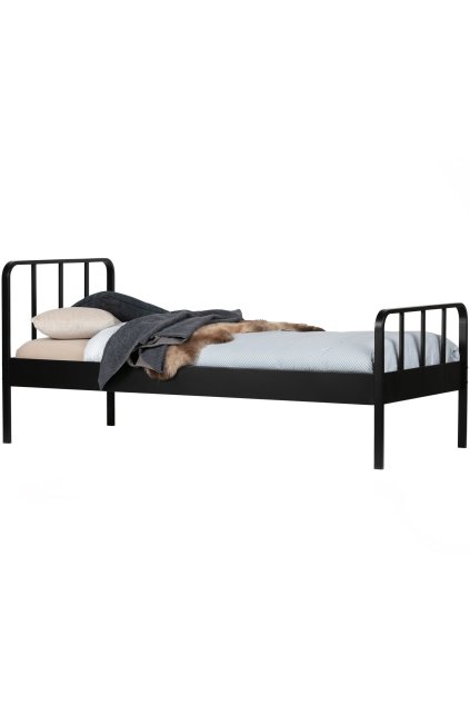 373253 Z 02 VS FA Mees bed metaal zwart 90x200cm EA