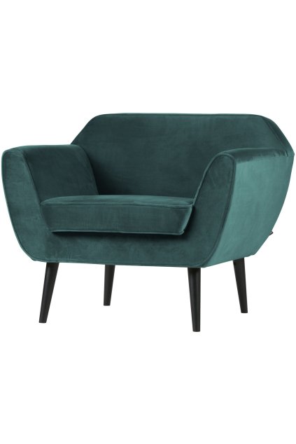 340454 198 02 VS Rocco fauteuil velvet groenblauw FA