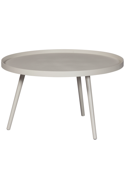 375430 AB 02 VS FA Mesa bijzettafel XL hout zand 39xO78cm SA