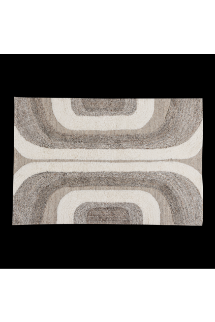 377795 G 01 VS ES Moro vloerkleed wol katoen grijswit 170x240 cm F1