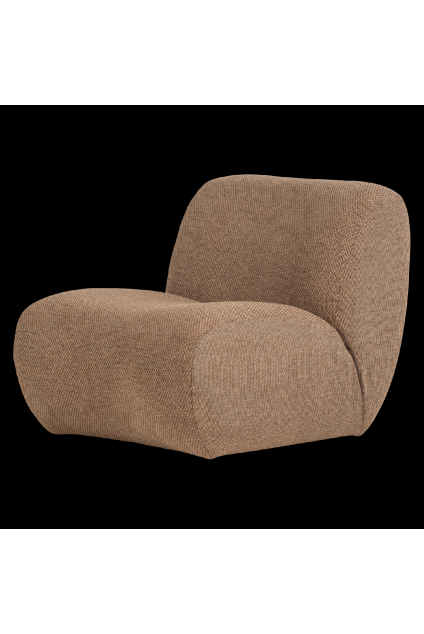 377898 CL 02 VS WP Nomu fauteuil grove chenille lichtbruin FA