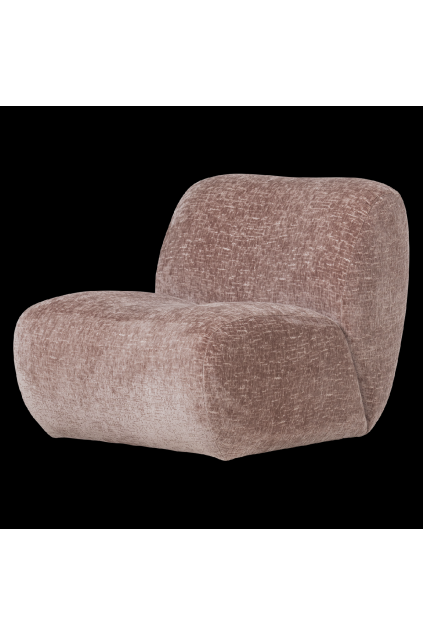 377898 LR 02 VS WP Nomu fauteuil craquele velvet lichtroze FA
