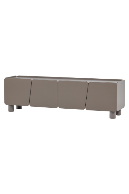 377895 TB 03 VS Root tv meubel 200cm grenen truffel bruin FA