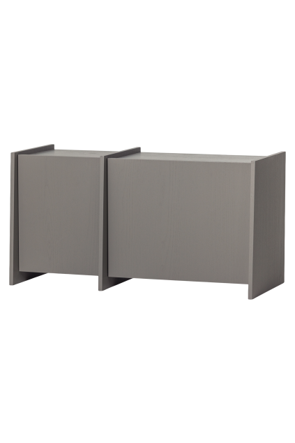 377892 WG 04 VS WP Brock tv meubel 102cm fineer warmgrijs FA