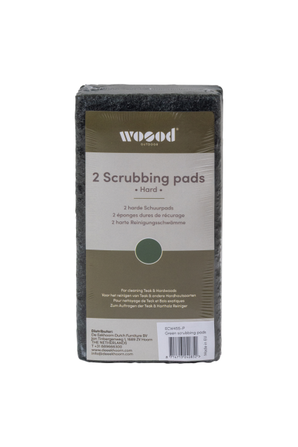 ECW455 P 01 VS WO Care outdoor schuurpads groen 2 stuks F1