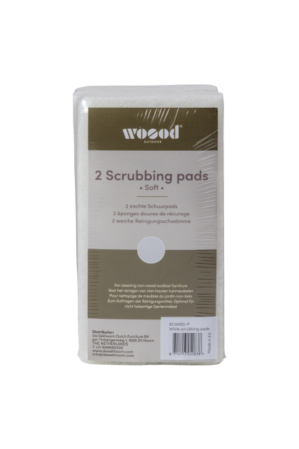ECW450 P 01 VS WO Care outdoor schuurpads wit 2 stuks F1