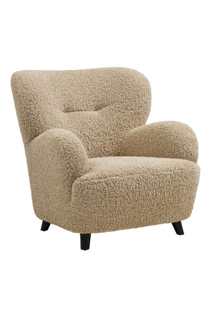 Lunaro Lounge Chair - kreslo do obývačky, svetlohnedá HN1265