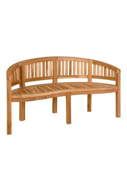 Lavička Boca Banan - Lavička Banan, teak, príroda 150x60x85 cm
